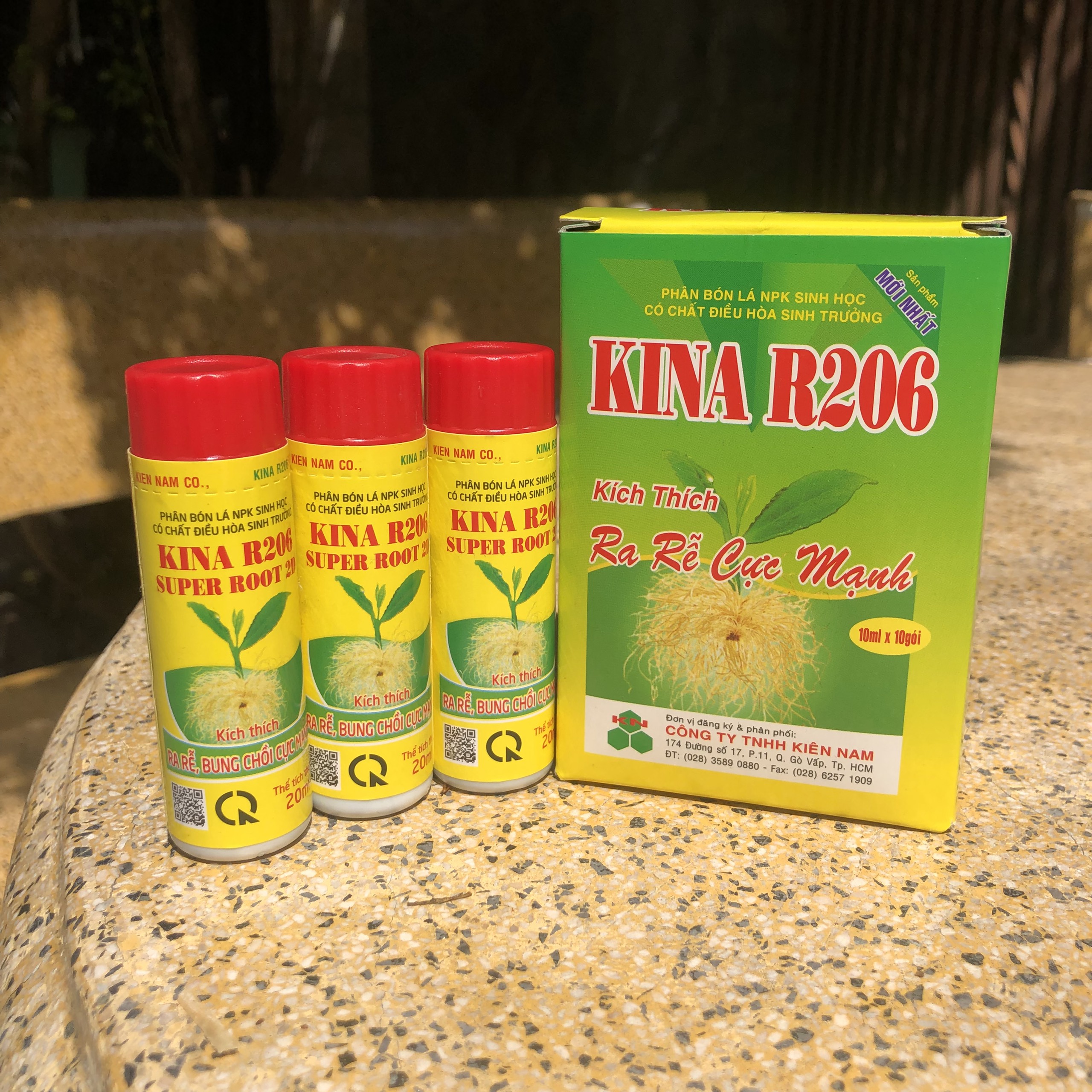 Phân bón lá sinh học KINA R206 -10ml