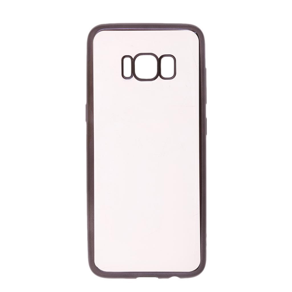 Shockproof Impact Resistant Protective TPU Shock Absorption Bumper Flexible Case for Galaxy S8 - Clear