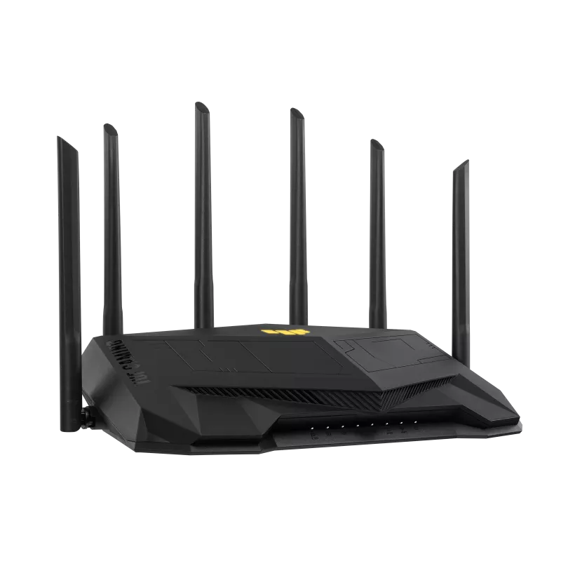 Router Wifi6 ASUS TUF-AX6000 Gaming Router Chuẩn AX6000/ 1148+4804 Mbps (Router WiFi có thể mở rộng) - Hàng Chính Hãng