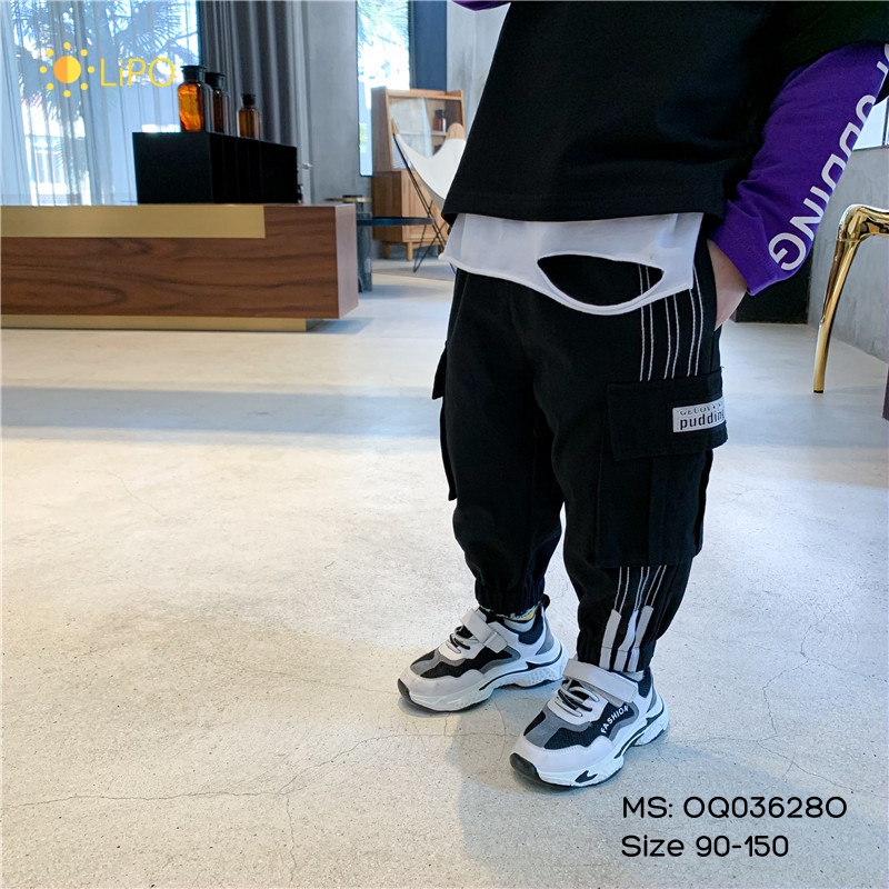 Quần kaki jogger trẻ em OQ036