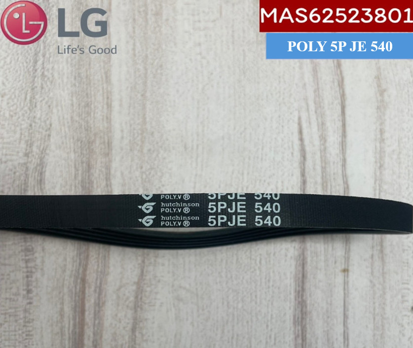 DÂY CUROA MÁY GIẶT LG 5PJE 540 – HÀNG CHÍNH HÃNG