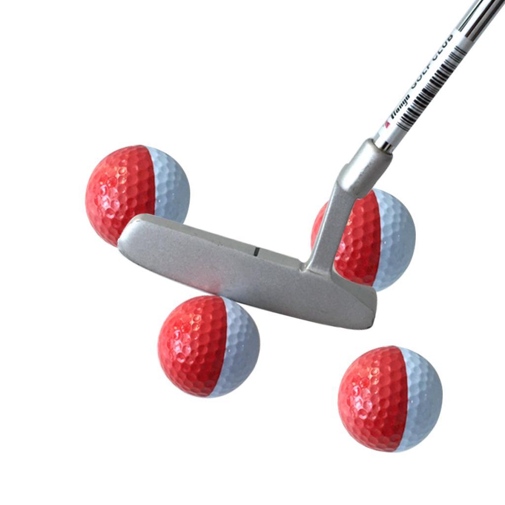 2 Pack Practice Golf Balls - Performance Synthetic Rubber - 42.7mm Diameter