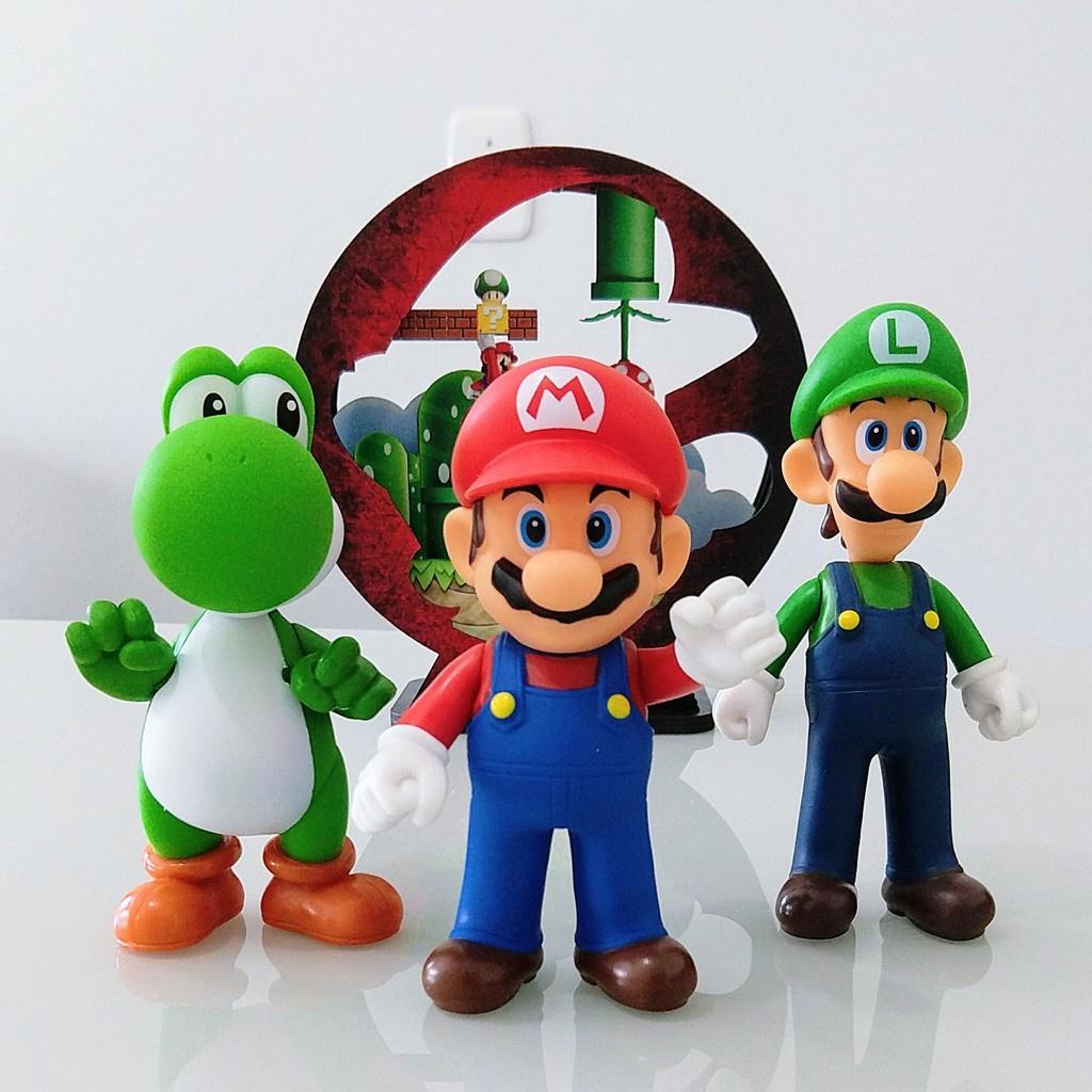 Mô hình nhân vật trong game Mario