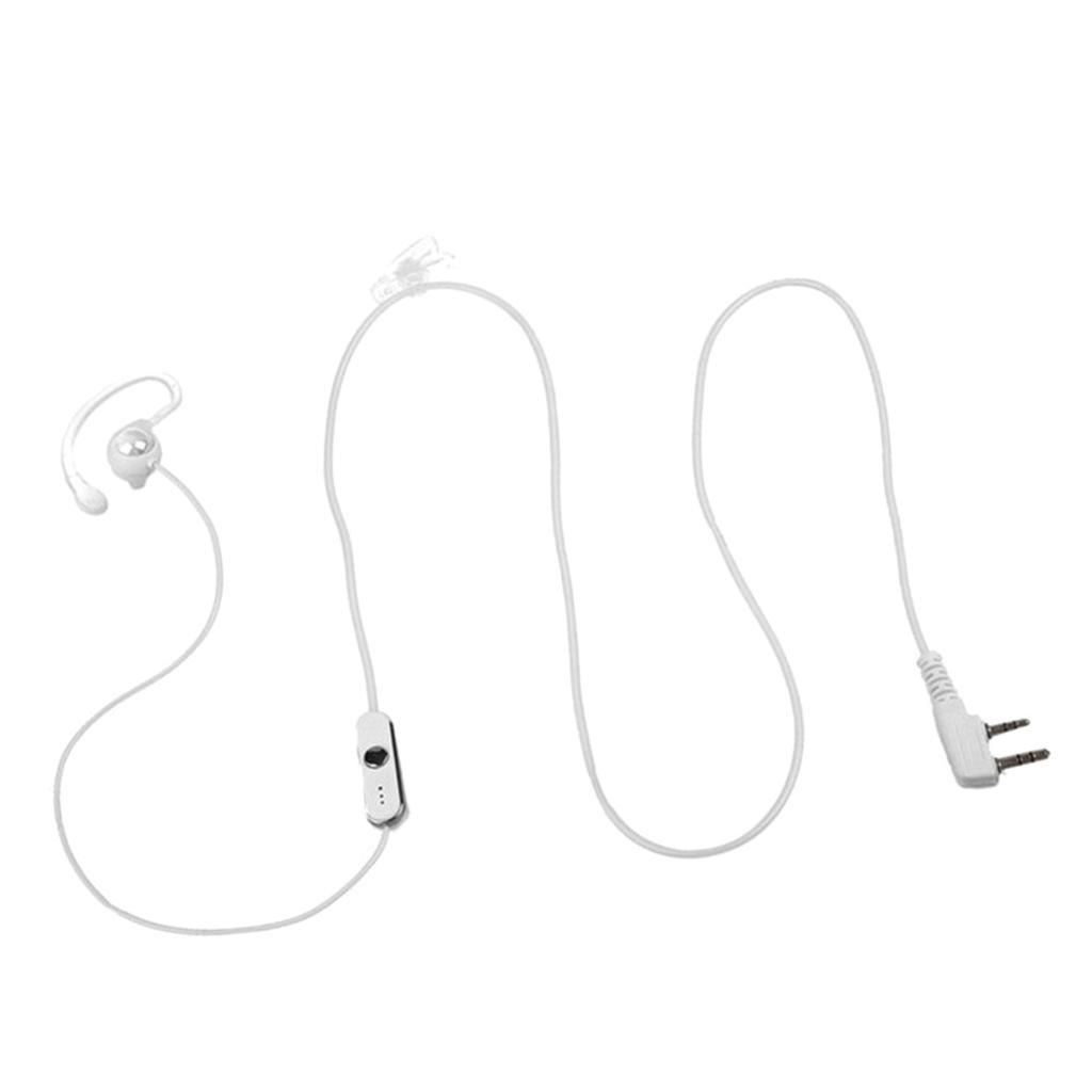 2Pin PTT Headset Walkie Talkie for Baofeng UV5R Wouxun Kenwood Puxing