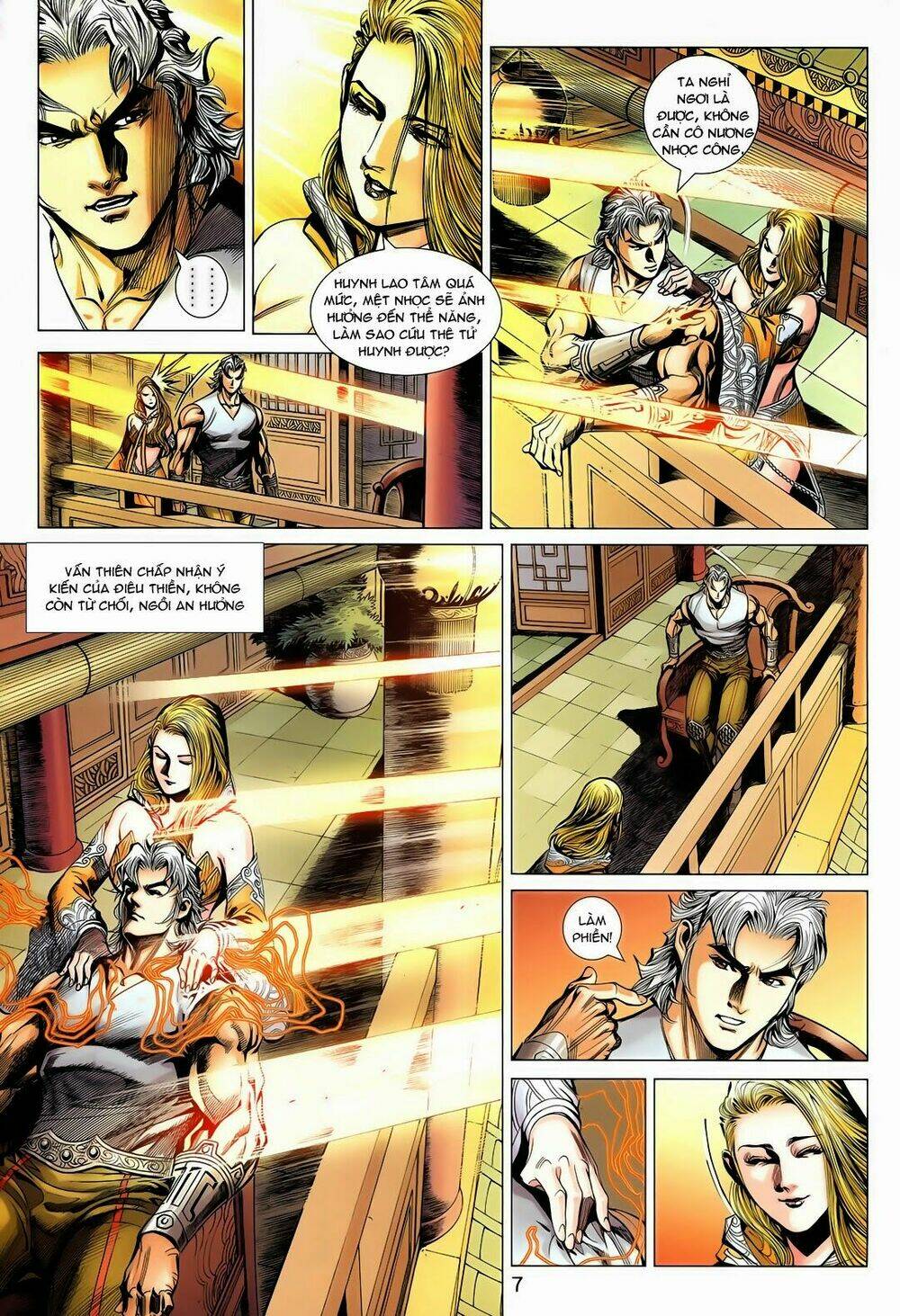 thần binh vấn thiên chapter 8 7