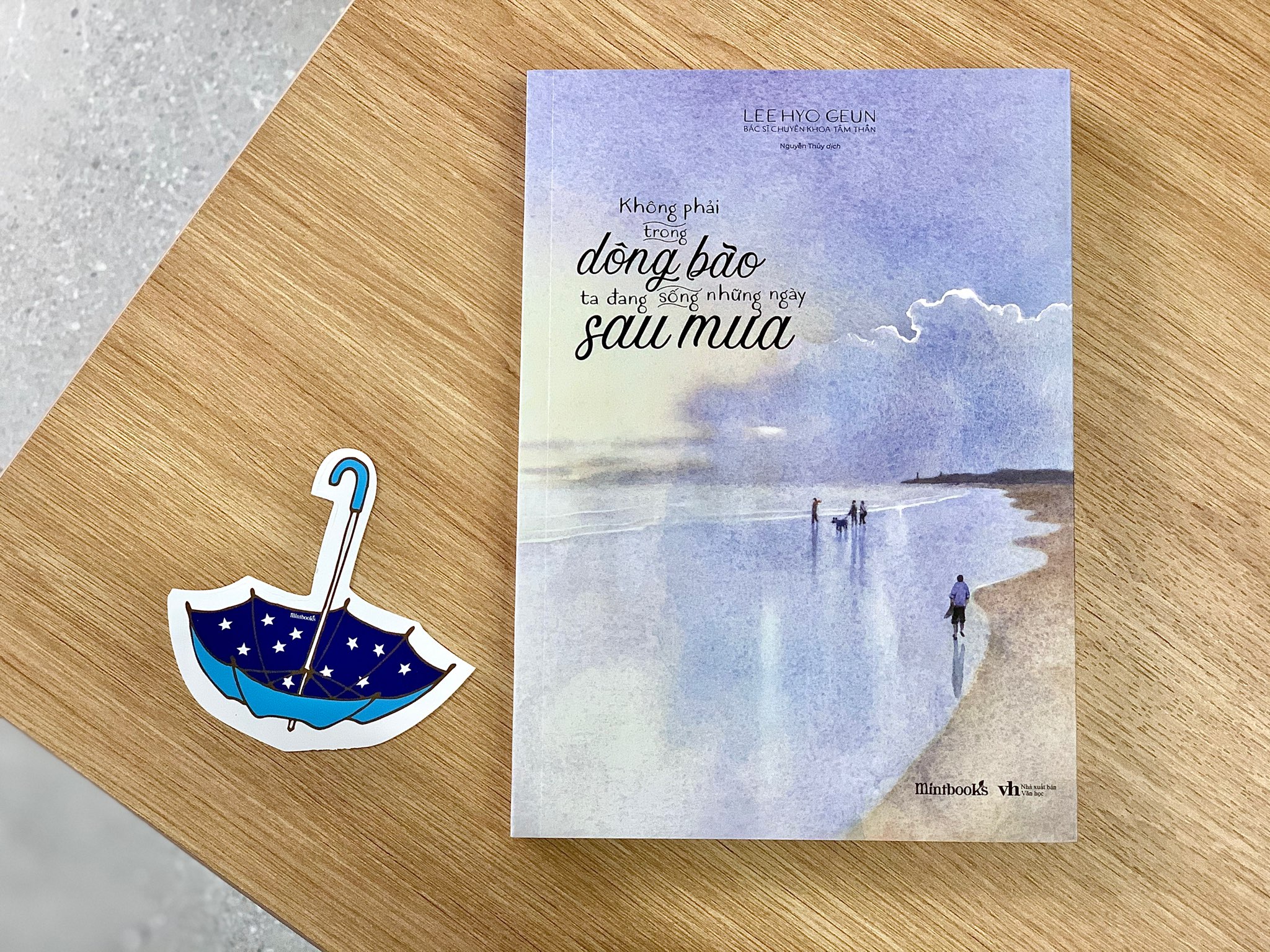 Sách - Không Phải Trong Dông Bão, Ta Đang Sống Những Ngày Sau Mưa ( Tặng kèm: 1bookmark ô 2 mặt )