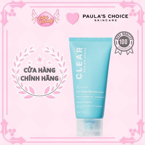 Kem dưỡng đêm không chứa dầu dành cho da mụn Paula's Choice Clear Oil - Free Moisturizer (Mã 3800)