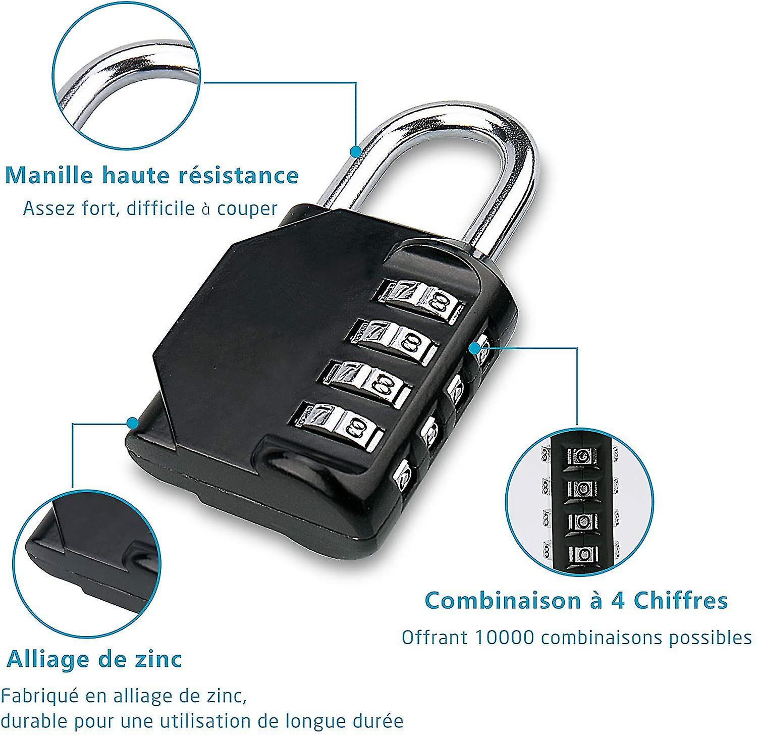 Bỗ công ổ khóa kết hợp 4 -Danh thuật