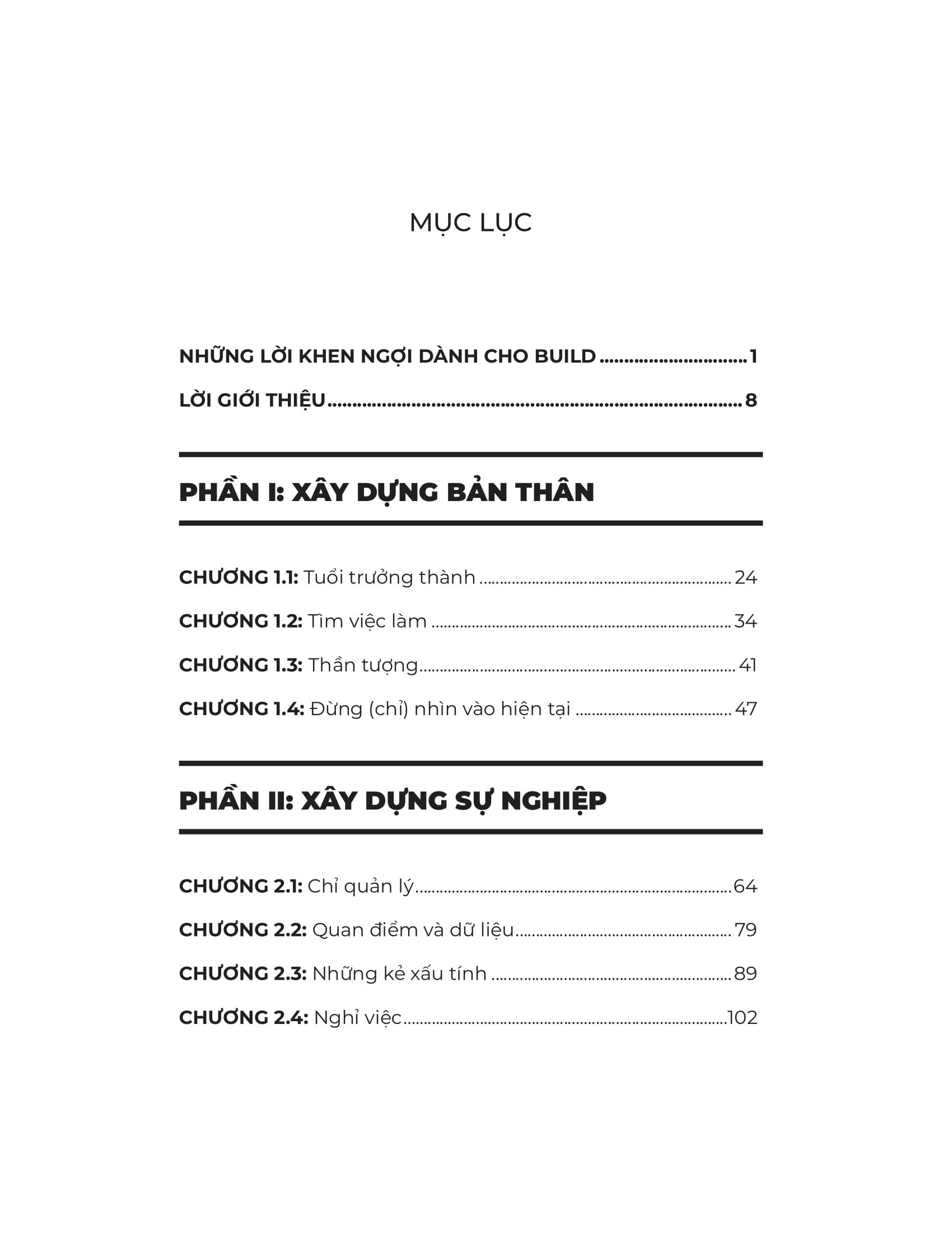 Build - Những Điều Đáng Làm Tạo Ra Sản Phẩm Đáng Giá