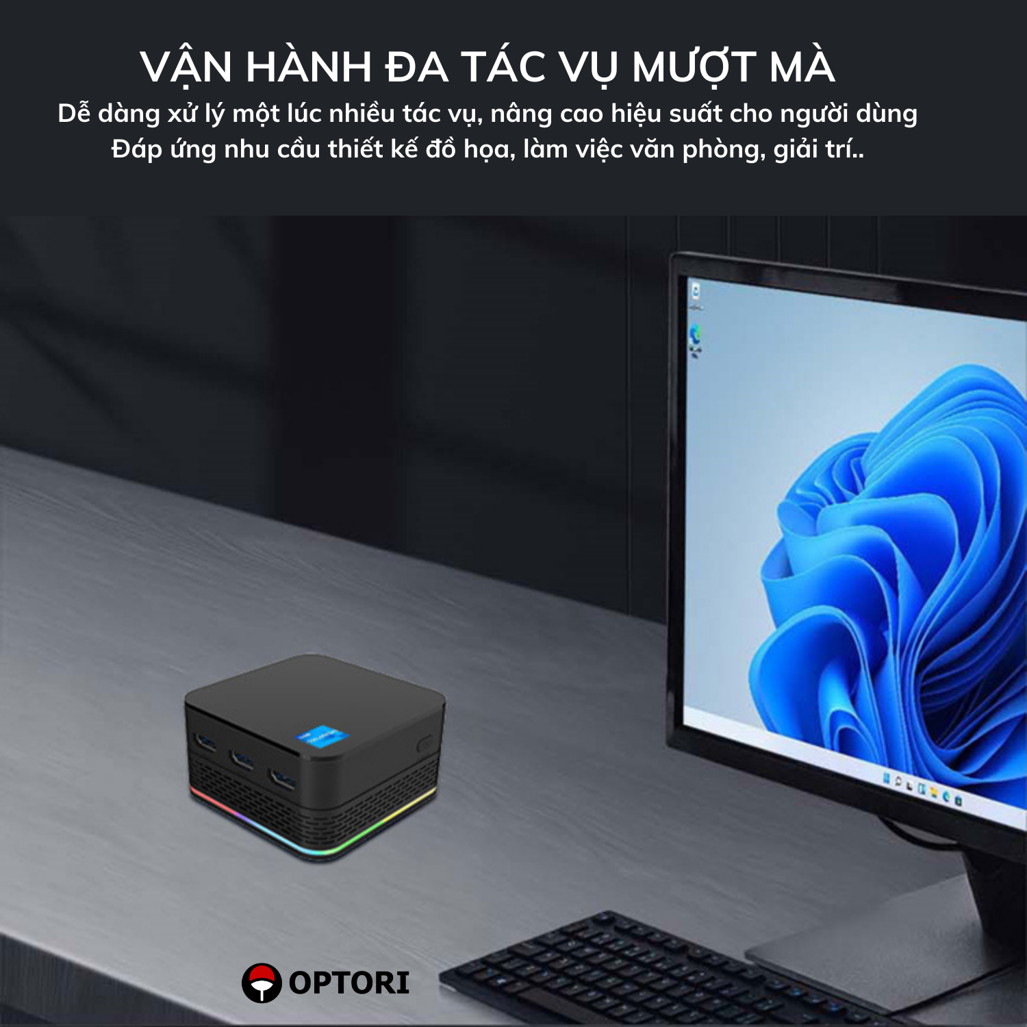 Máy tính để bàn mini – Máy chủ Server – Mini PC – Intel NUC Intel N100 (Hàng chính hãng)