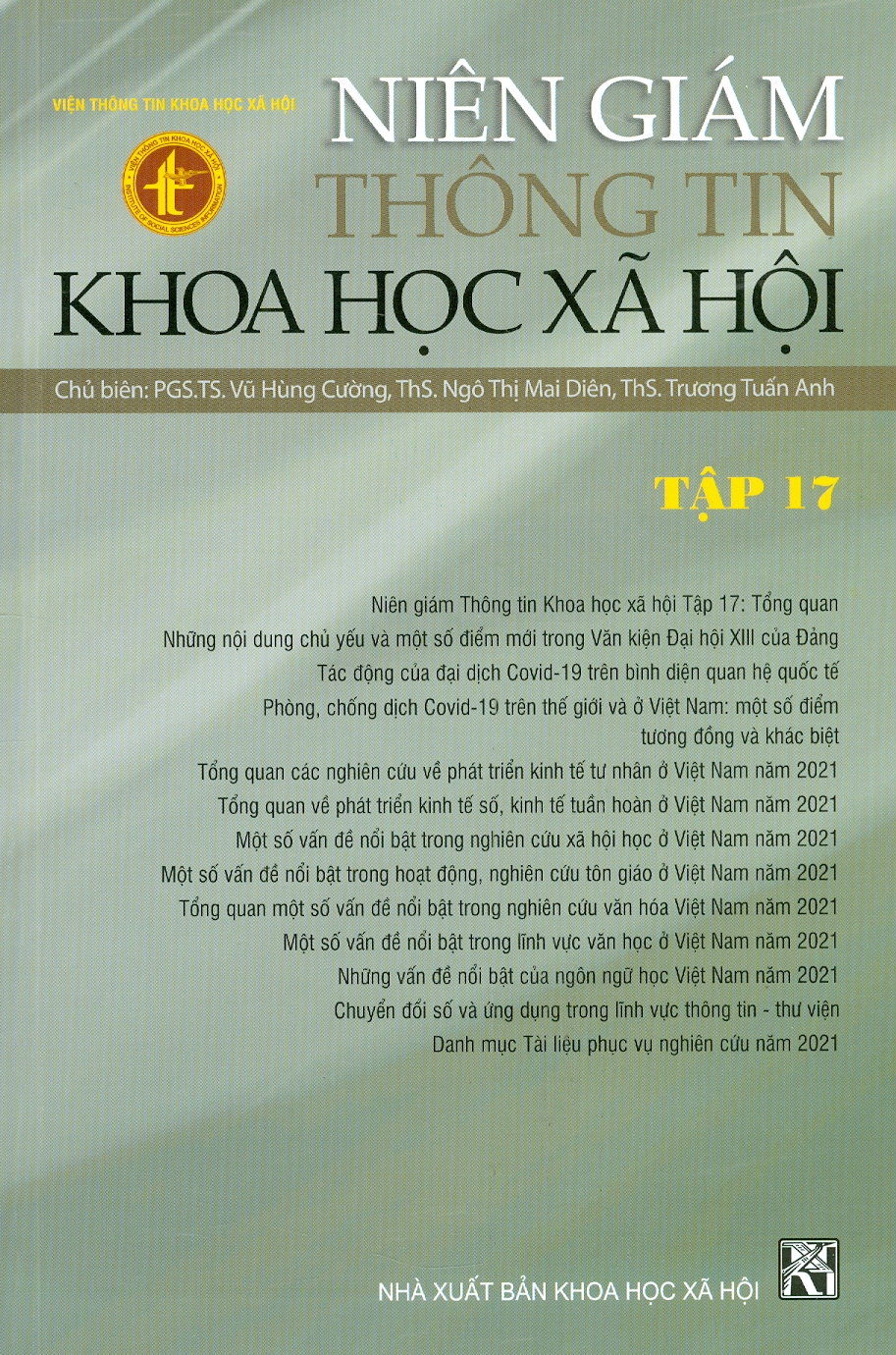 Niên Giám Thông Tin Khoa Học Xã Hội - Tập 17