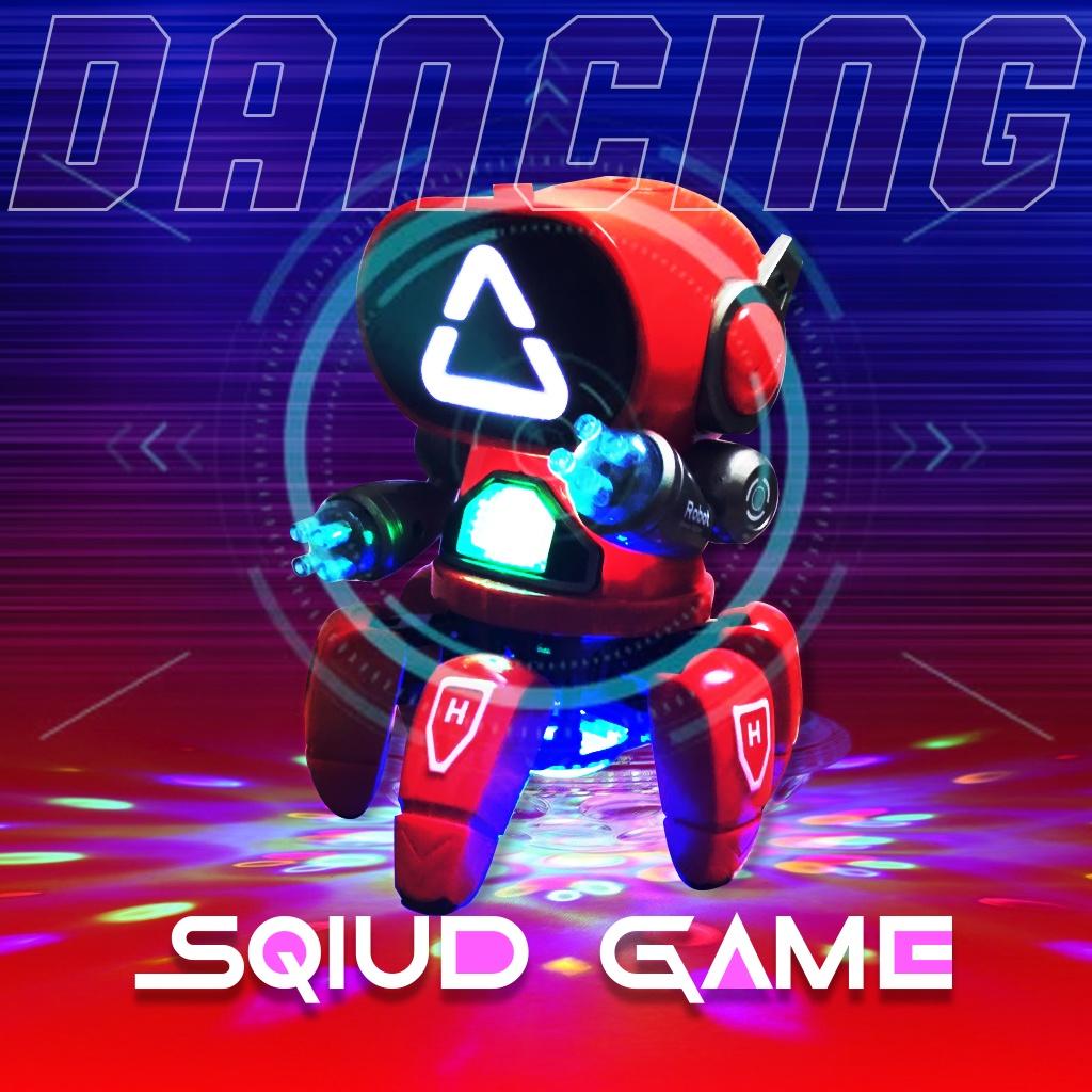 Đồ Chơi trẻ em robot nhảy múa phát nhạc phát sáng Squid Game