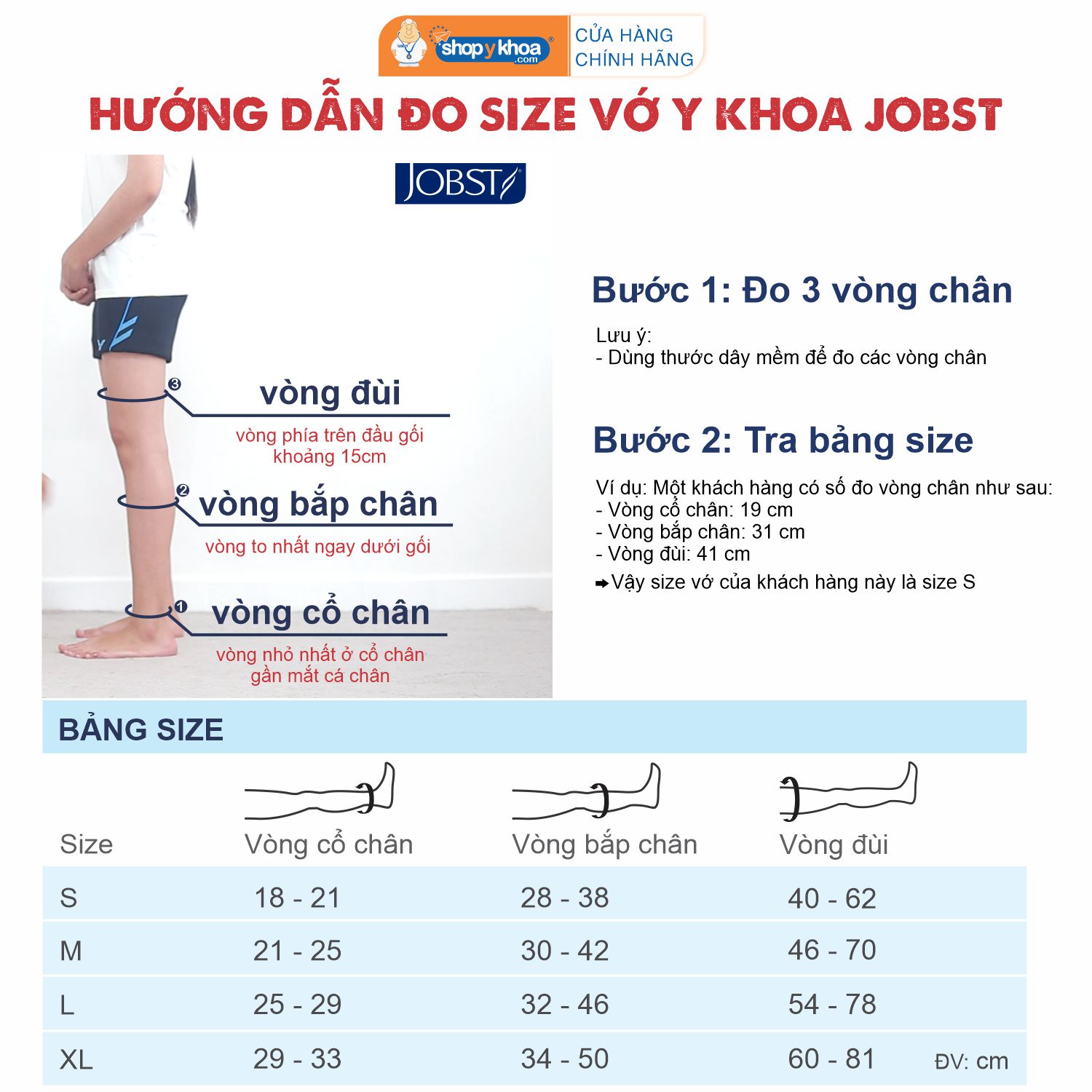 Vớ/tất y khoa đùi Hỗ Trợ Điều Trị suy giãn tĩnh mạch chân JOBST Relief chuẩn áp lực 20-30mmHg (đen)