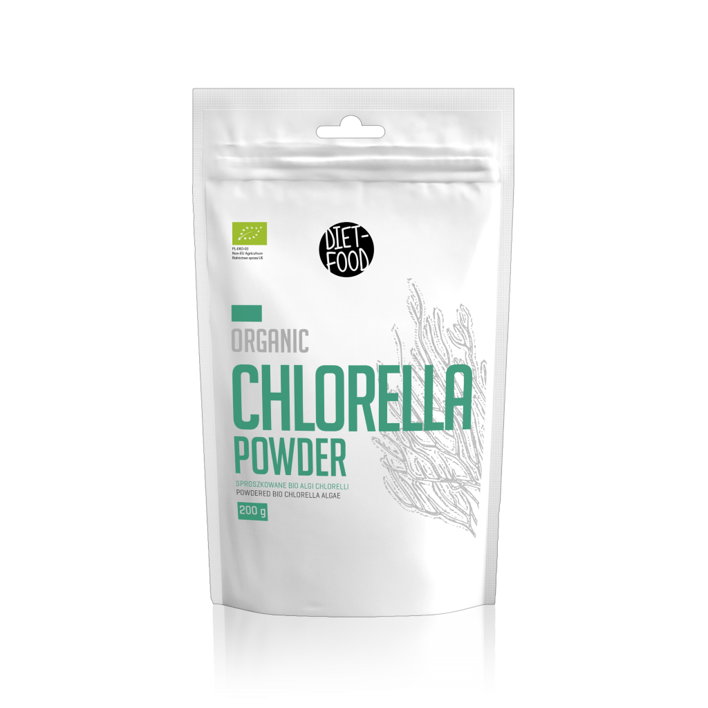 Bột Tảo Lục Chlorella Hữu Cơ 200g Diet Food Organic Chlorella Powder