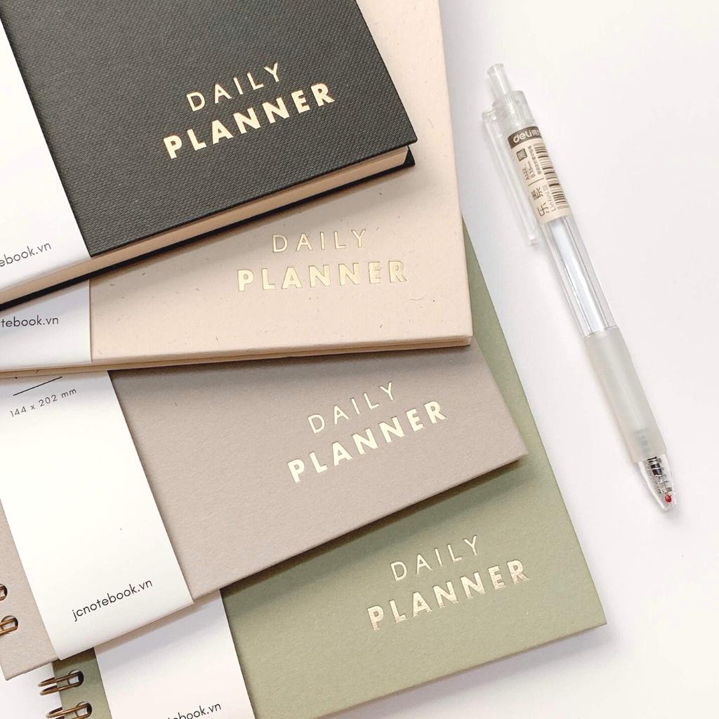 Sổ Tay Daily Planner Cao Cấp - Sổ Lên Kế Hoạch Hằng Ngày