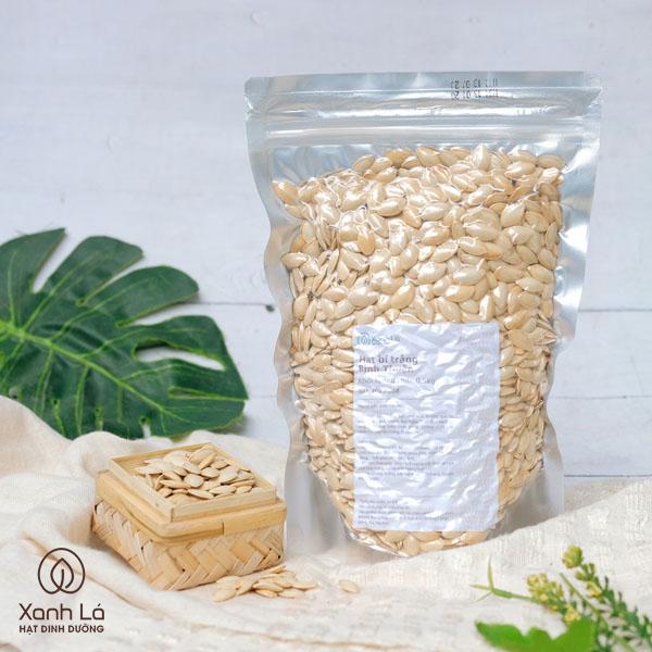 -Hạt bí trắng Bình Thuận Nguyên vỏ - 500gr