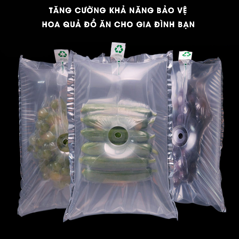 Túi đệm hơi bảo quản chống va đập, chống sốc cho Hoa quả, chai lọ, đồ dễ vỡ, hàng hóa