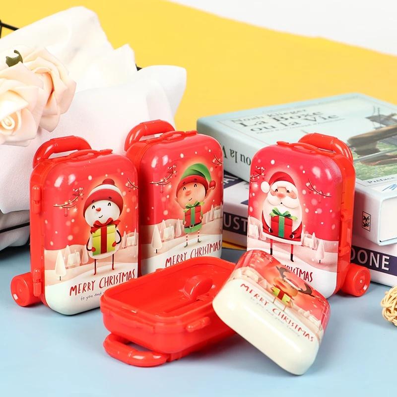 Vali mini đựng tiền xu trang trí nhà búp bê