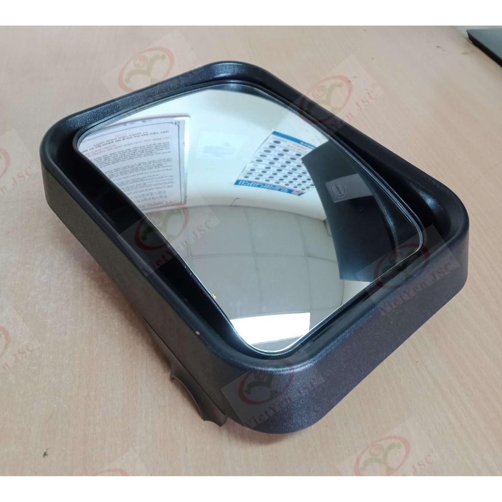 Gương chiếu hậu xe Shacman M3000, SL674 hình vuông, SL 673 hình chữ nhật, bắt dọc ở cạnh