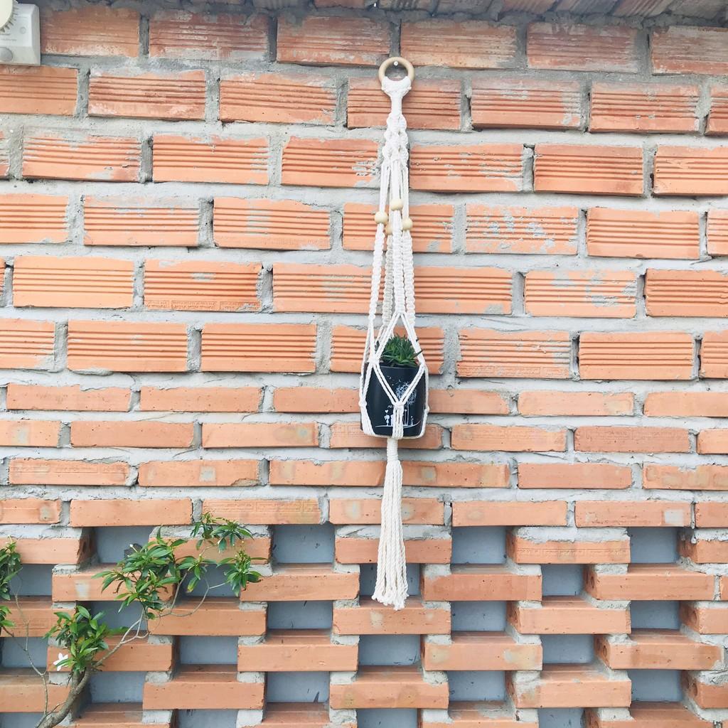 Dây treo chậu cây Macrame