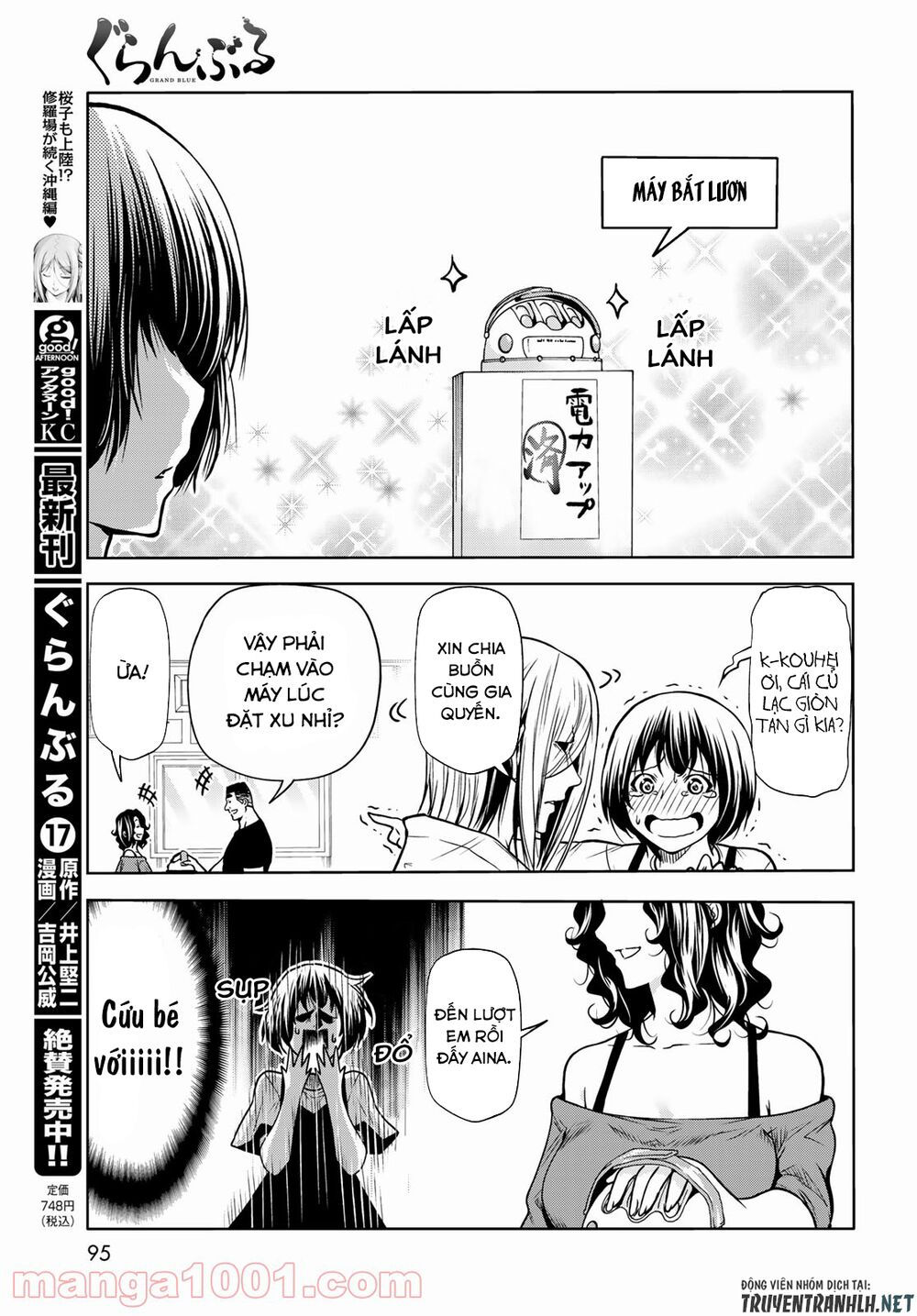 cô gái thích lặn - grand blue chapter 70 6