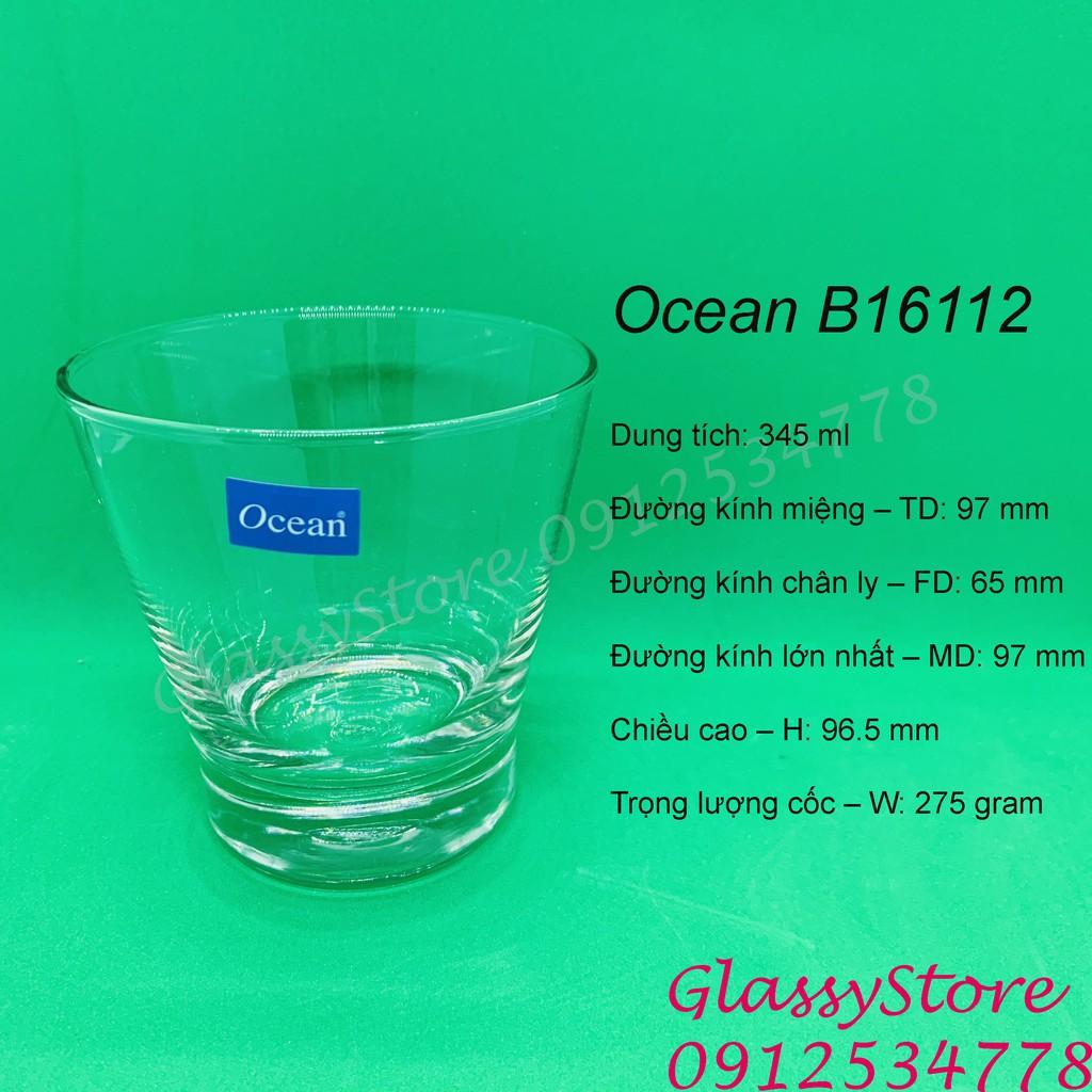 Ly thủy tinh Ocean Studio Rock – B16112 – 345ml / B16115 – 435ml