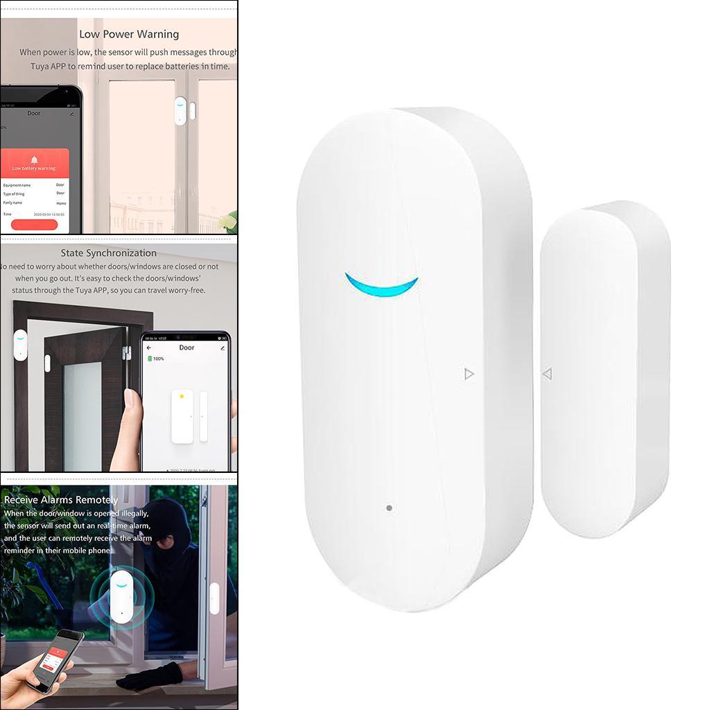 Door Entry Sensor Alarm Wireless Sensor Detector for Home Garage Security