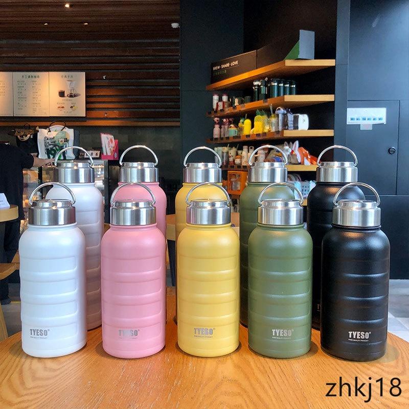 Bình nước giữ nhiệt chân không nóng và lạnh bằng thép không gỉ dung tích 750ml 1000ml tiện dụng cho hộ gia đình