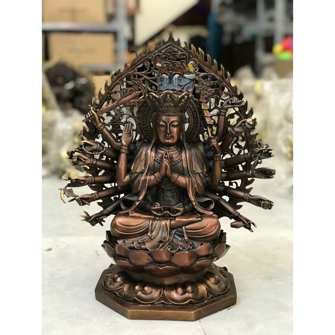 Chuẩn đề nâu - vật phẩm phong thủy