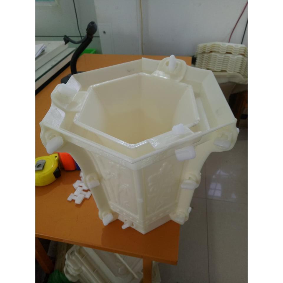Khuôn đúc chậu lục giác ống 22