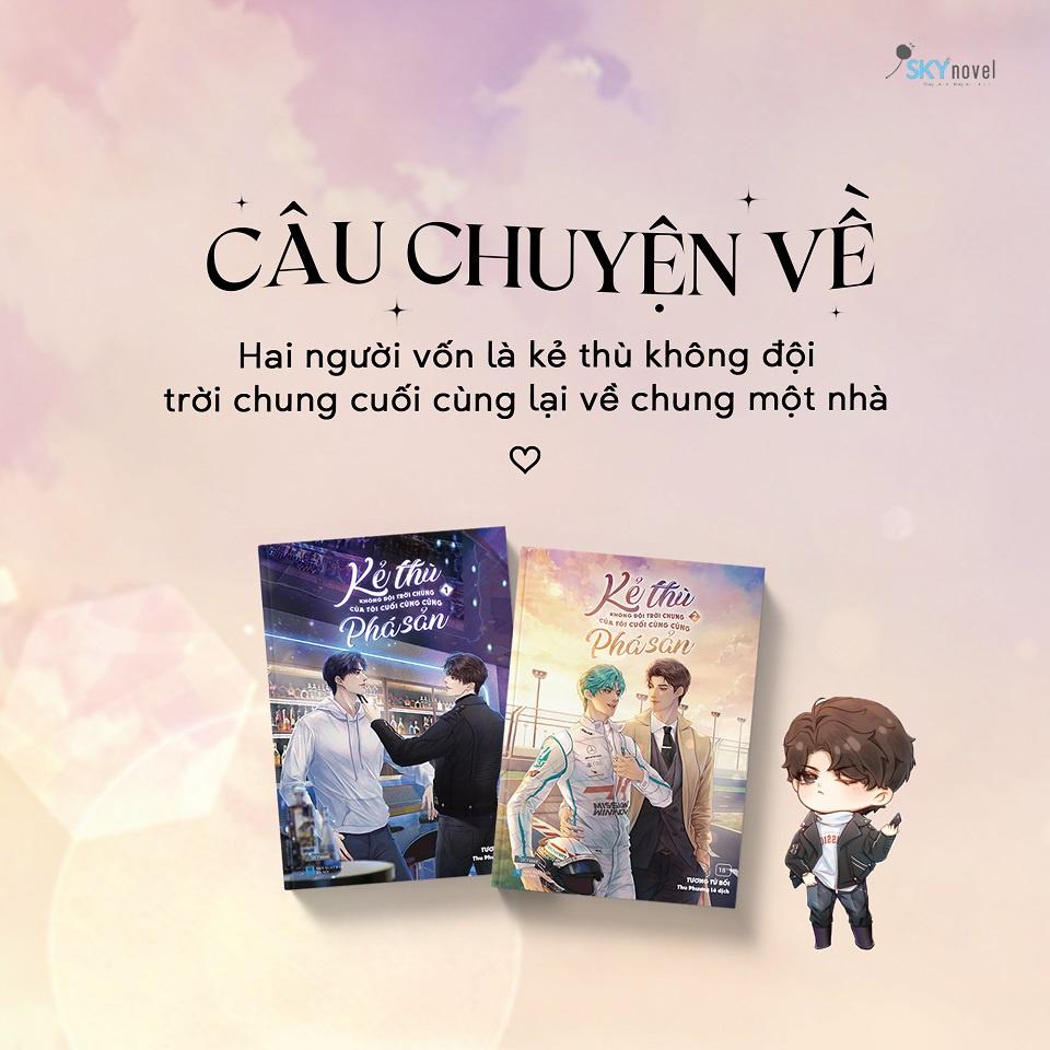 Sách  Kẻ Thù Không Đội Trời Chung Của Tôi Cuối Cùng Cũng Phá Sản (Tập 1+2) - Skybooks - BẢN QUYỀN - Bản thường