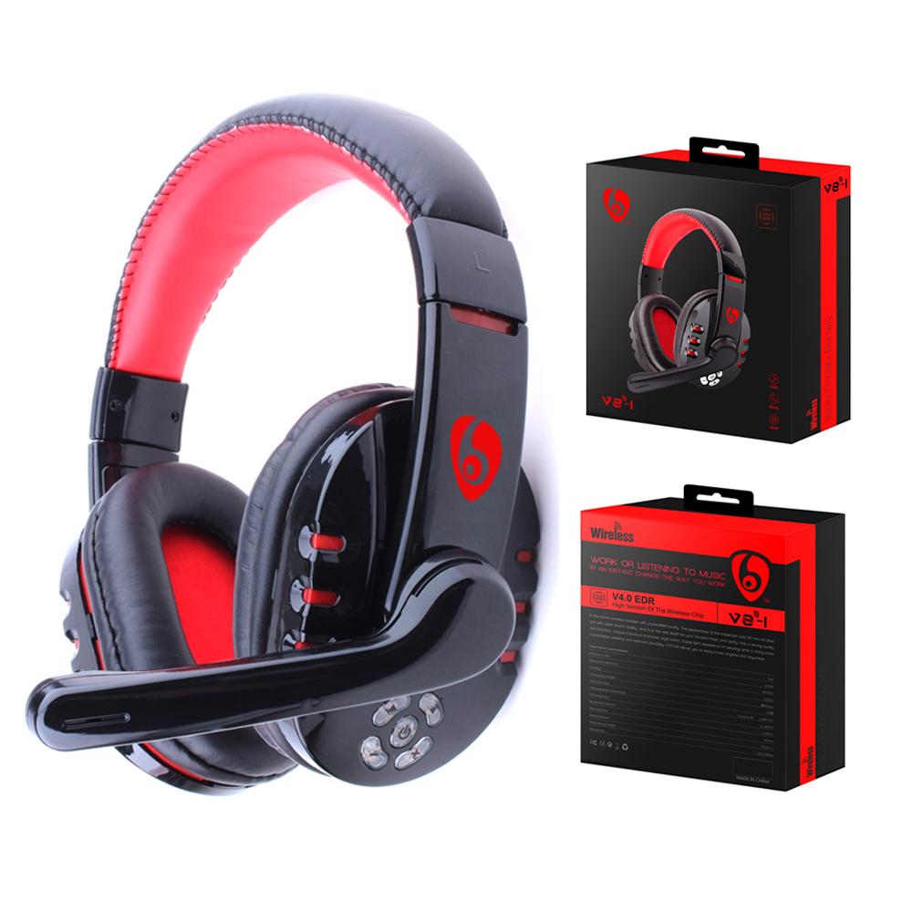 Tai Nghe Không Dây Bluetooth Với Micphone Tai Nghe Bass Tai Nghe Nhạc Dành Cho PS4 Play Station 4 Máy Tính Chơi Game Trò Chuyện Máy Tính