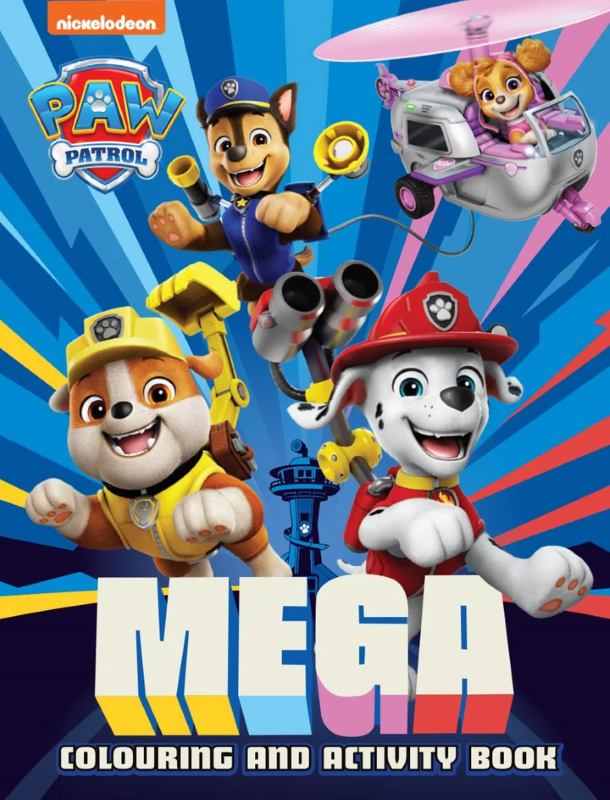 Sách Paw Patrol - Mega Colouring Book - To The Rescue!