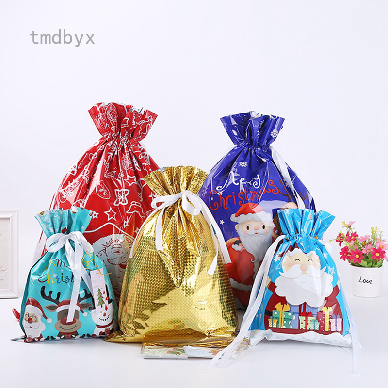 Túi Dây Rút Đựng Quà Giáng Sinh