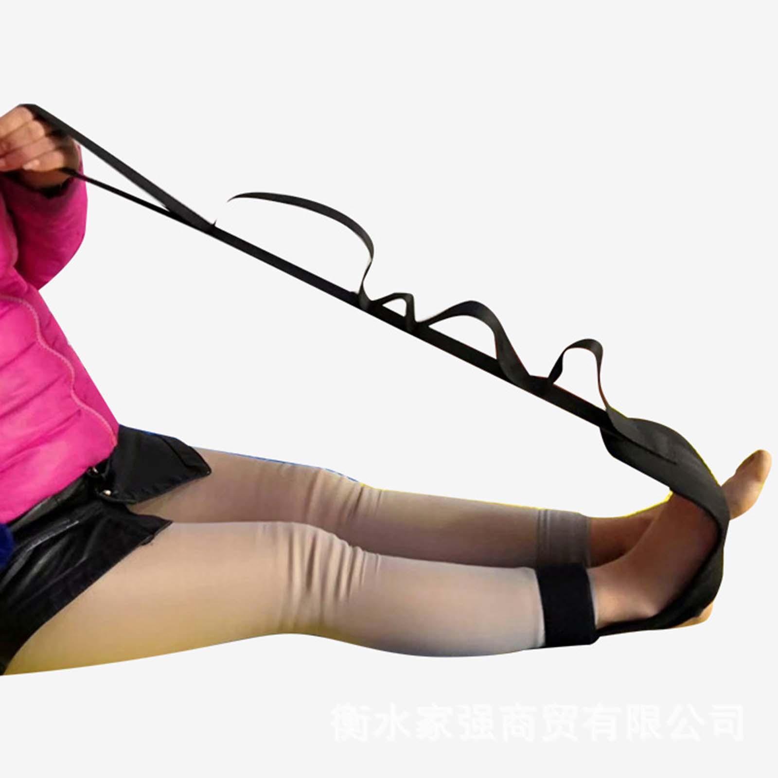 Yoga Stretching Strap Multi Loops  Stretcher Leg Stretcher for Pilates