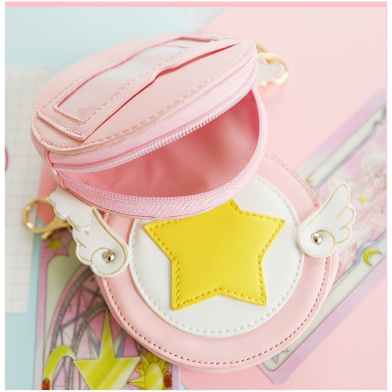Móc chìa khóa kèm ví Sakura Thủ Lĩnh Thẻ Bài mẫu 1