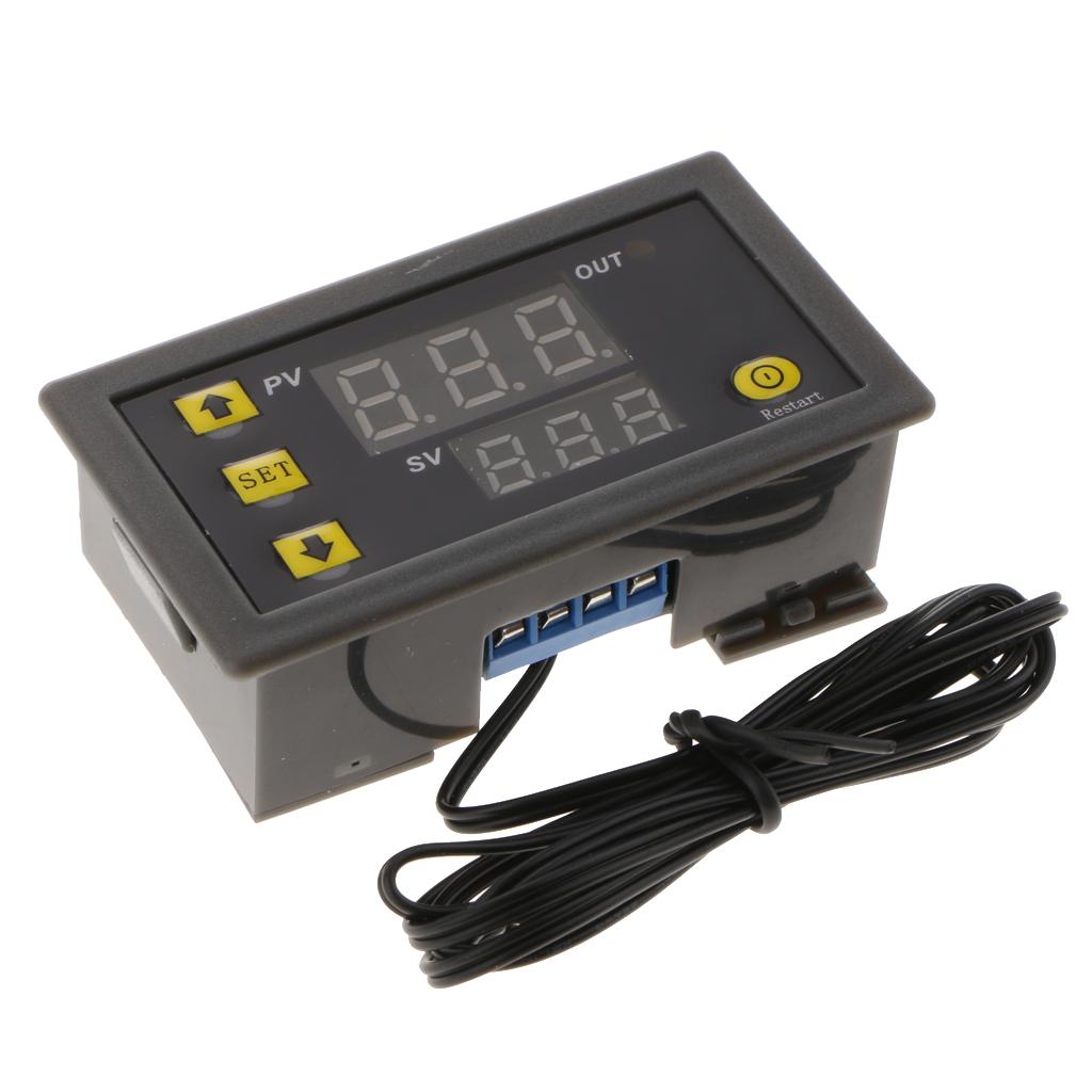 W3230 -50~120°C Mini Temperature Sensor Controller Regulator Switch 12V