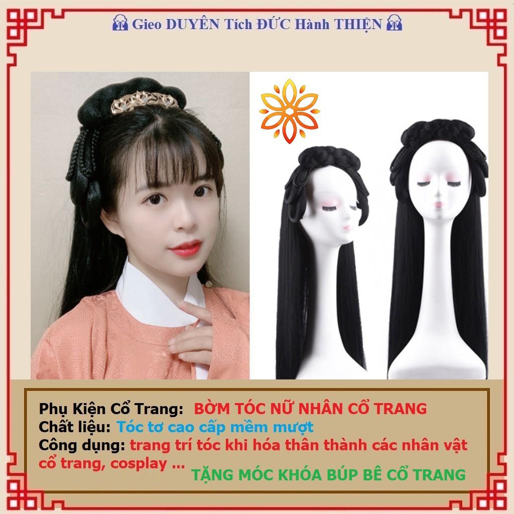 Bờm tóc cổ trang nữ nhân mềm mịn - PHONG THỦY LIÊN HOA