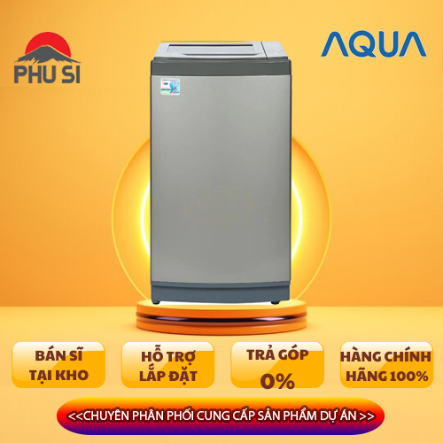 Máy giặt Aqua 8 KG AQW-KS80GT(S) - Chỉ giao tại HCM