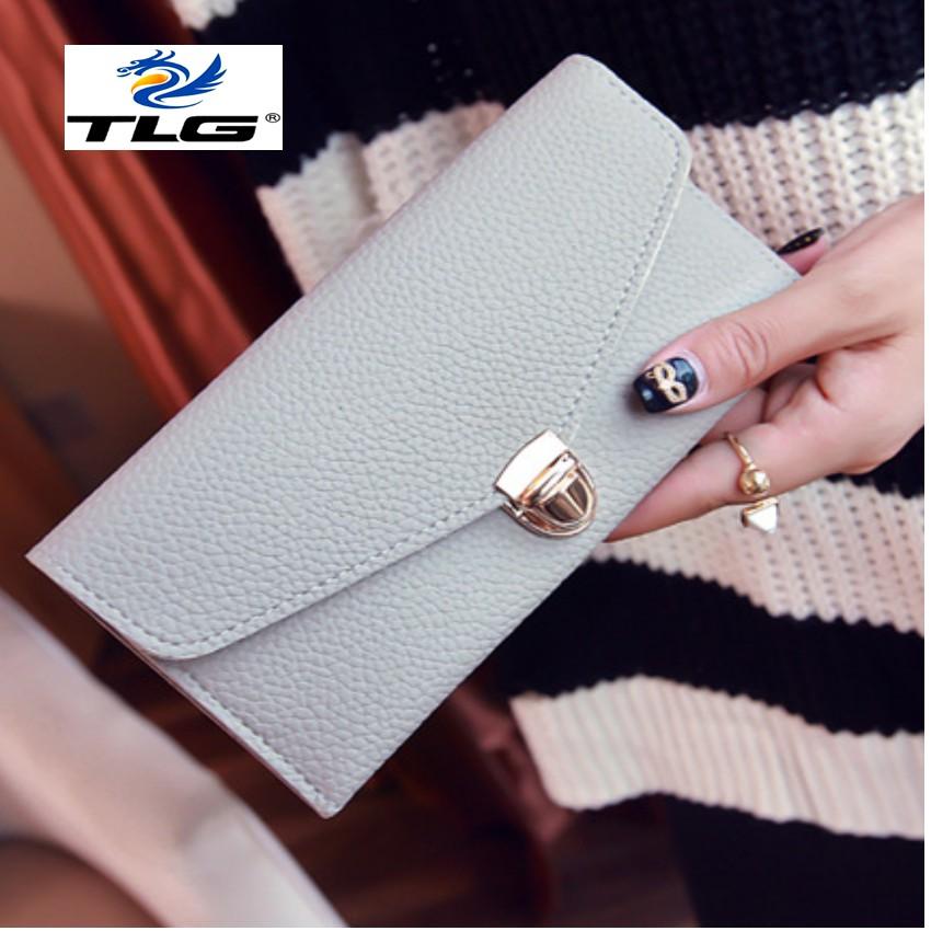 Nhập mã LONGTLG giảm 10% Ví Nữ Thời Trang Phong Cách Đồ Da Thành Long TLG 204446 tặng 01 bút bi cao cấp TLG M 410