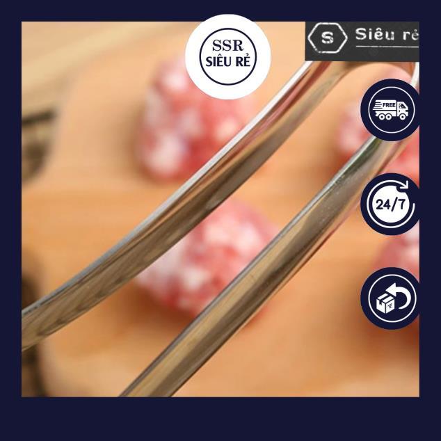 Muỗng Thìa Inox Tạo Làm Thịt Viên Cá Viên Chia Thịt Viên Nhanh Tiện Dụng