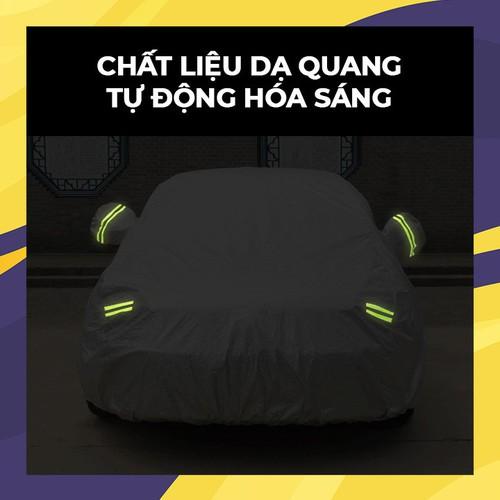 Bạt phủ xe tráng nhôm ô tô 4 chỗ- batphuxetrangnhomoto