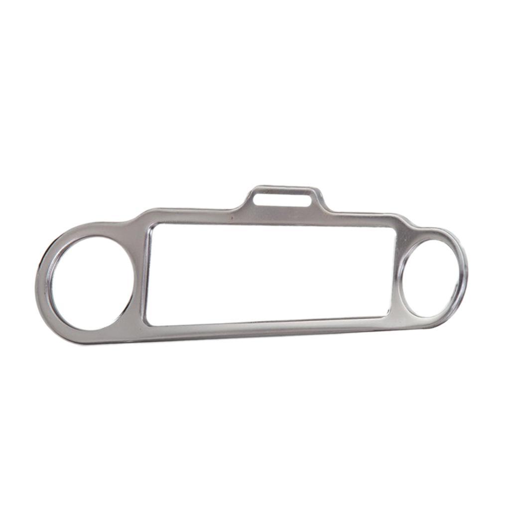Chrome Motorcycle Frame Meter Cover Protector for