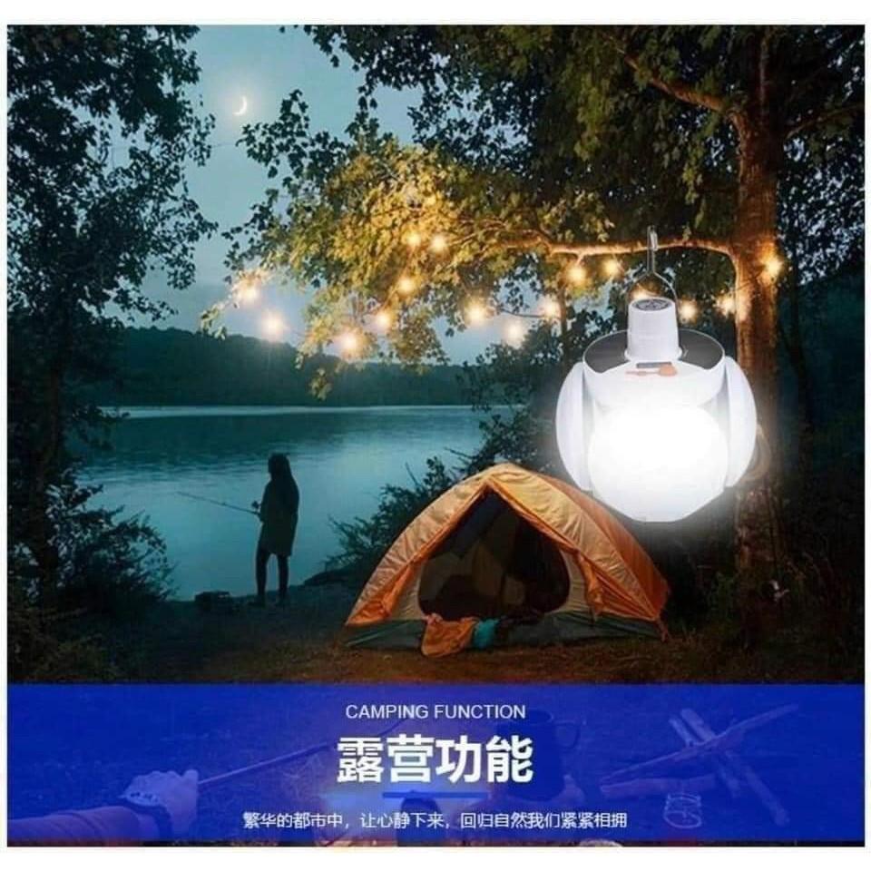 BÓNG ĐÈN TÍCH ĐIỆN NĂNG LƯỢNG MẶT TRỜI XOÈ CÁNH HOA