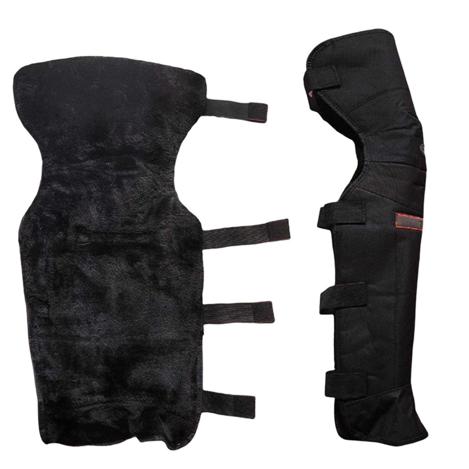 2x Knee Pads Guards Leggings Motorcycles Protective Gear Adjustable Scooter