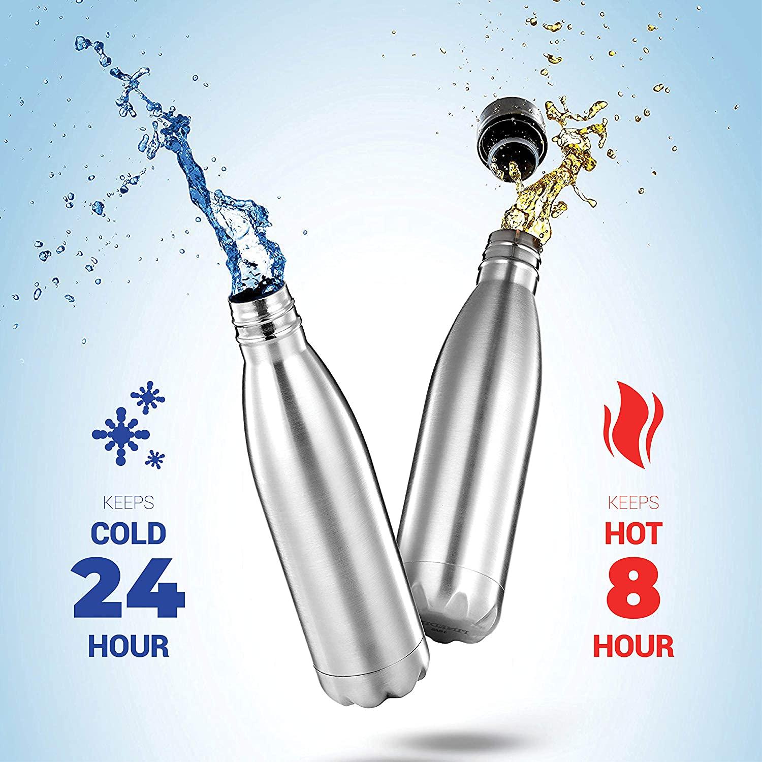 500 ML Tùy Chỉnh Cá Tính Bình Giữ Nhiệt Chân Không Thép Không Gỉ Giữ Nhiệt Màu Nước Thể Thao Bình Giữ Nóng Lạnh Cho Chạy Đi Xe Đạp