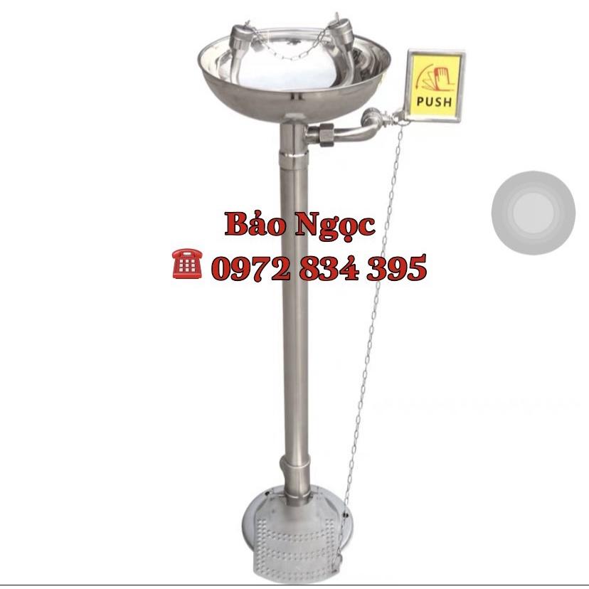 Bồn Rửa Mắt Khẩn Cấp Đứng Có Chân Đạp