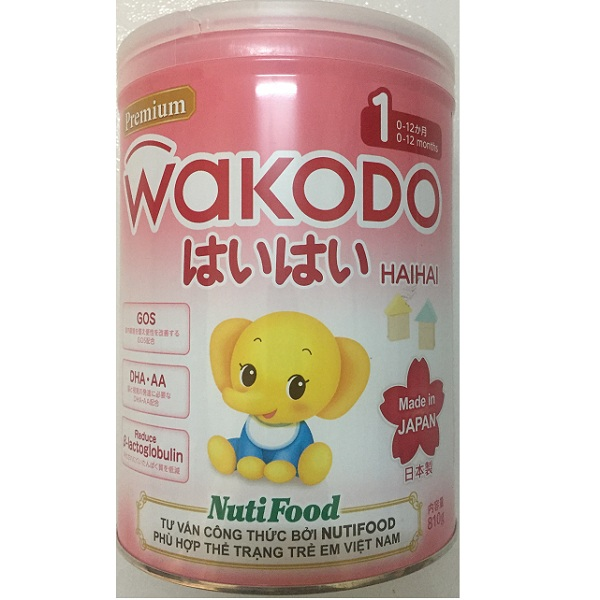 Sữa bột Wakodo số 1 810g