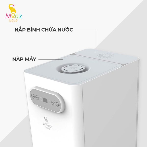 MÁY RỬA BÌNH SỮA, TIỆT TRÙNG VÀ SẤY KHÔ MOAZ BÉBÉ MB – 035 Chế độ làm sạch và bảo quản tự động, không cần bất kỳ thao tác thủ công nào