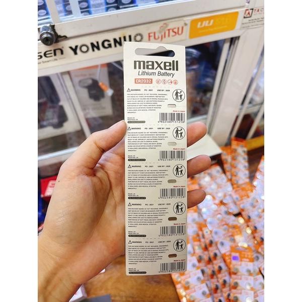 Pin đồng xu Maxell CR2032